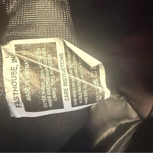 Kids Red Racing Pants - Picture 5 of 6